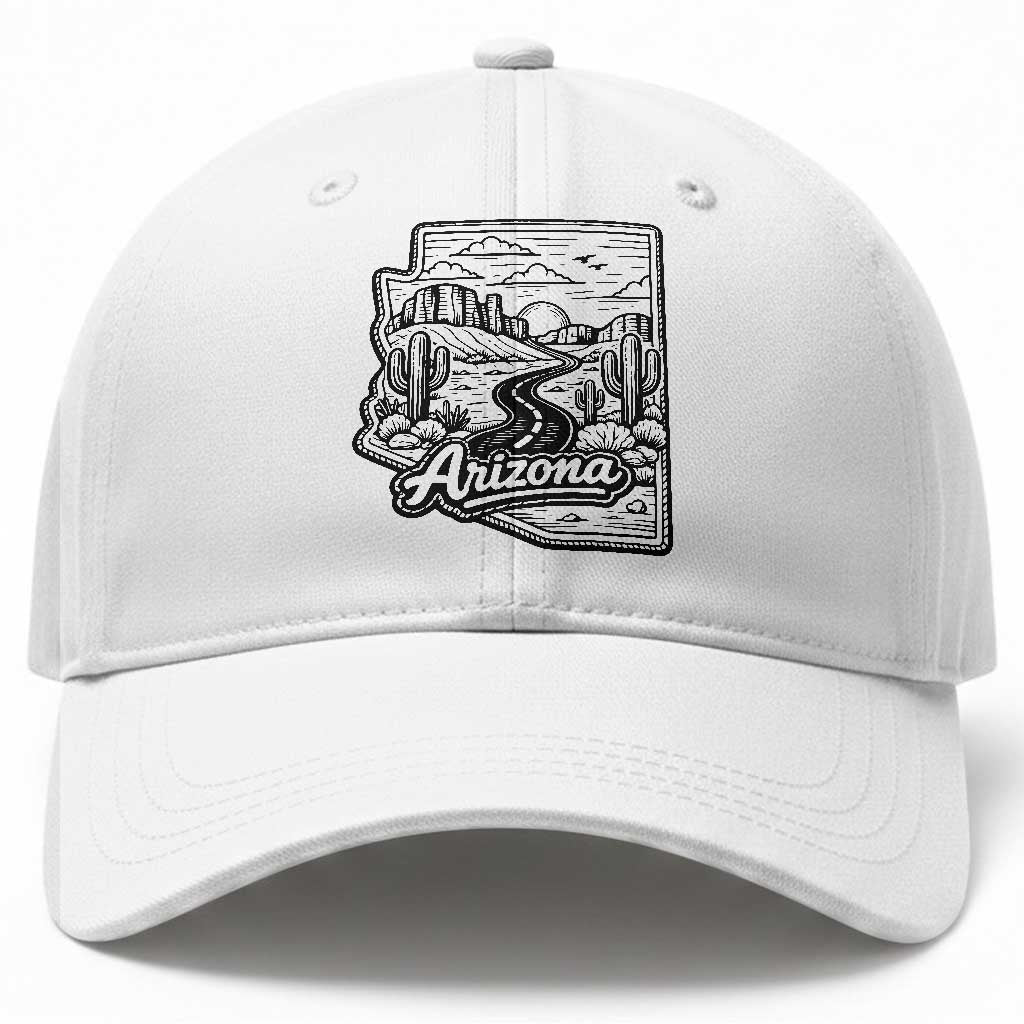 Vintage Arizona Pride Baseball Cap Cactus Desert Western Landscape TS12 Print Your Wear