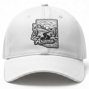 Vintage Arizona Pride Baseball Cap Cactus Desert Western Landscape TS12 Print Your Wear