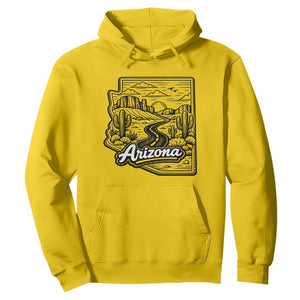 Vintage Arizona Pride Hoodie Cactus Desert Western Landscape TS12 Daisy Print Your Wear