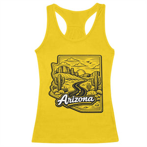 Vintage Arizona Pride Racerback Tank Top Cactus Desert Western Landscape TS12 Daisy Print Your Wear
