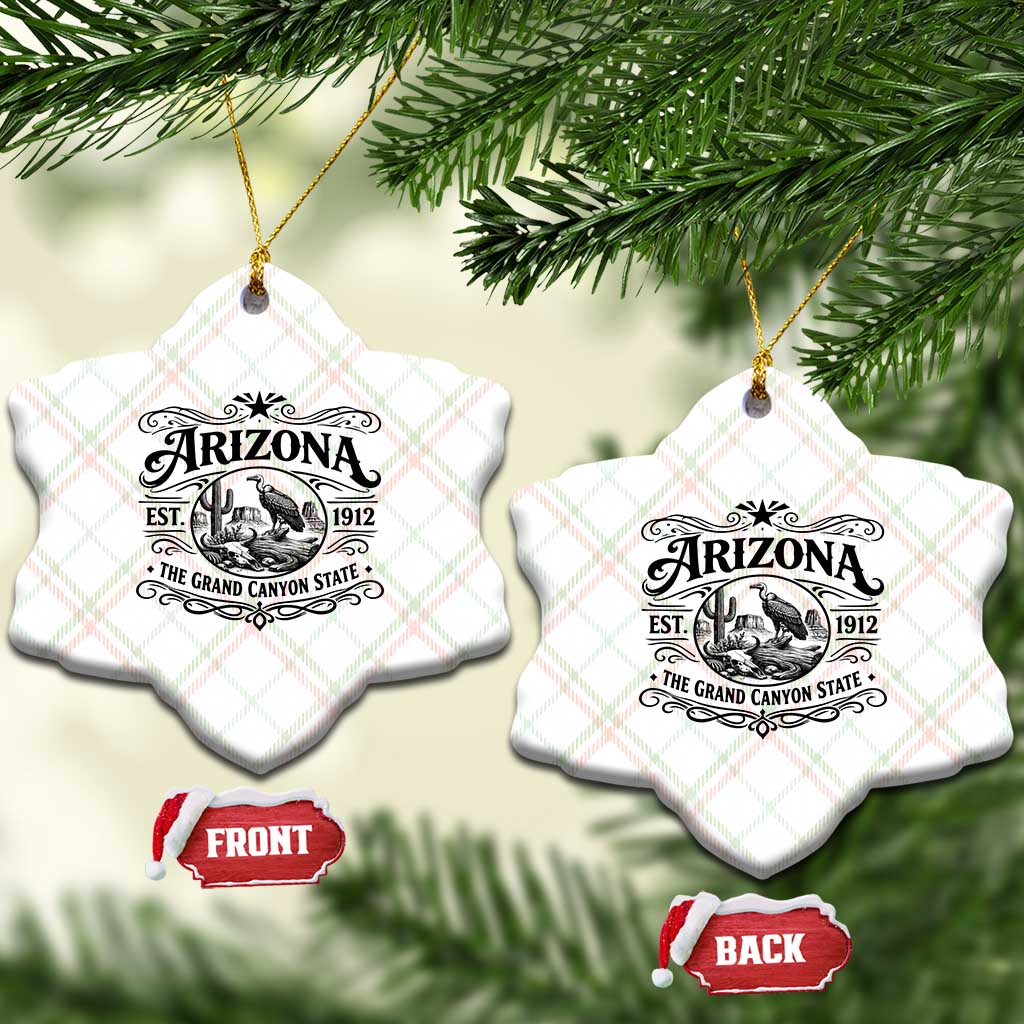 Vintage Arizona Cactus Desert Canyon Western 1912 Ceramic Ornament TS12 Print Your Wear