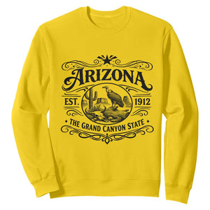 Vintage Arizona Cactus Desert Canyon Western 1912 Sweatshirt TS12 Daisy Print Your Wear