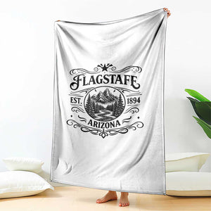 Vintage Flagstaff Landscape Adventure Throw Blanket Arizona Gift TS12 Print Your Wear