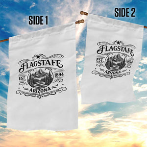 Vintage Flagstaff Landscape Adventure Garden Flag Arizona Gift TS12 Print Your Wear