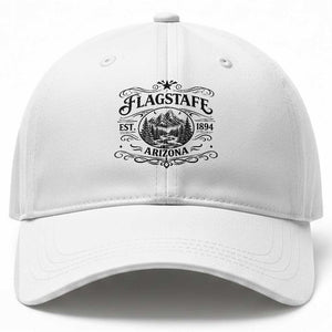 Vintage Flagstaff Landscape Adventure Baseball Cap Arizona Gift TS12 Print Your Wear