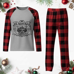 Vintage Flagstaff Landscape Adventure Plaid Pajama Set Arizona Gift TS12 Buffalo Plaid Print Your Wear