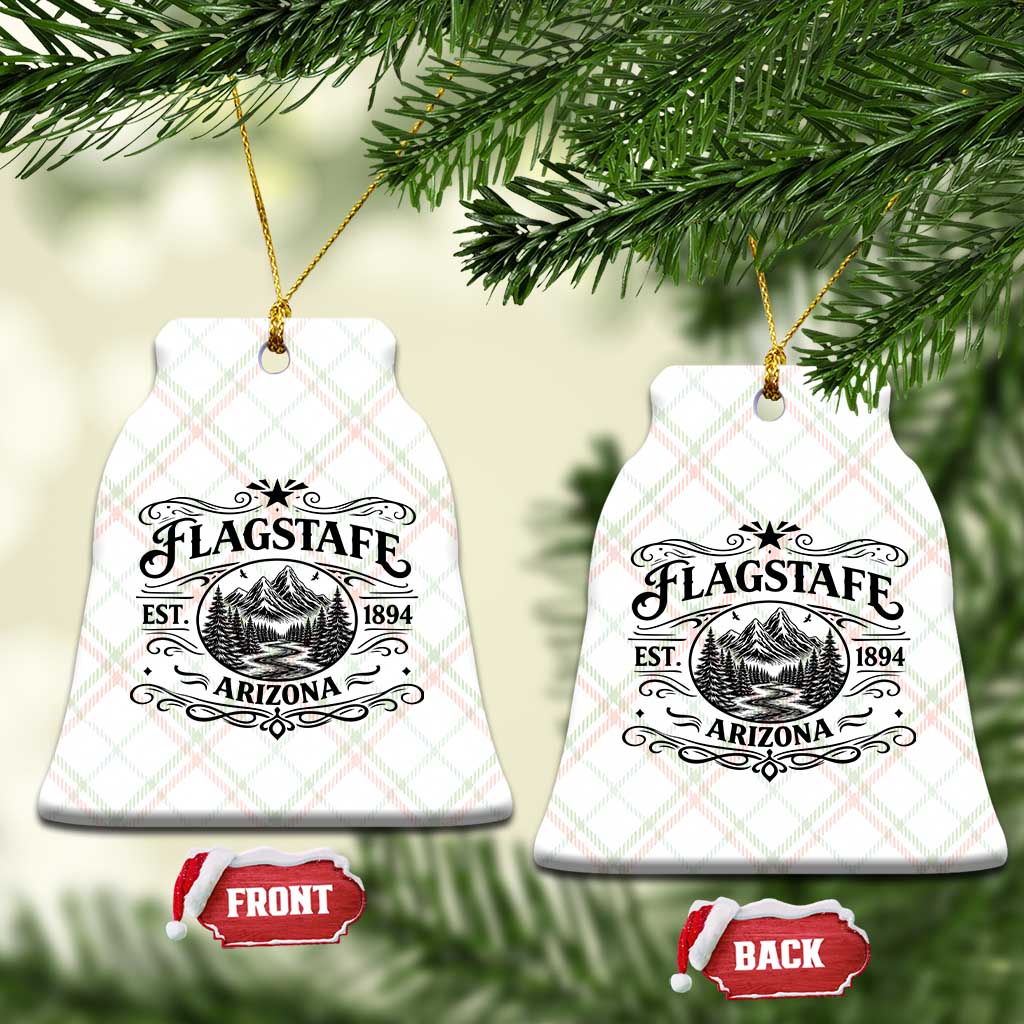 Vintage Flagstaff Landscape Adventure Ceramic Ornament Arizona Gift TS12 Print Your Wear