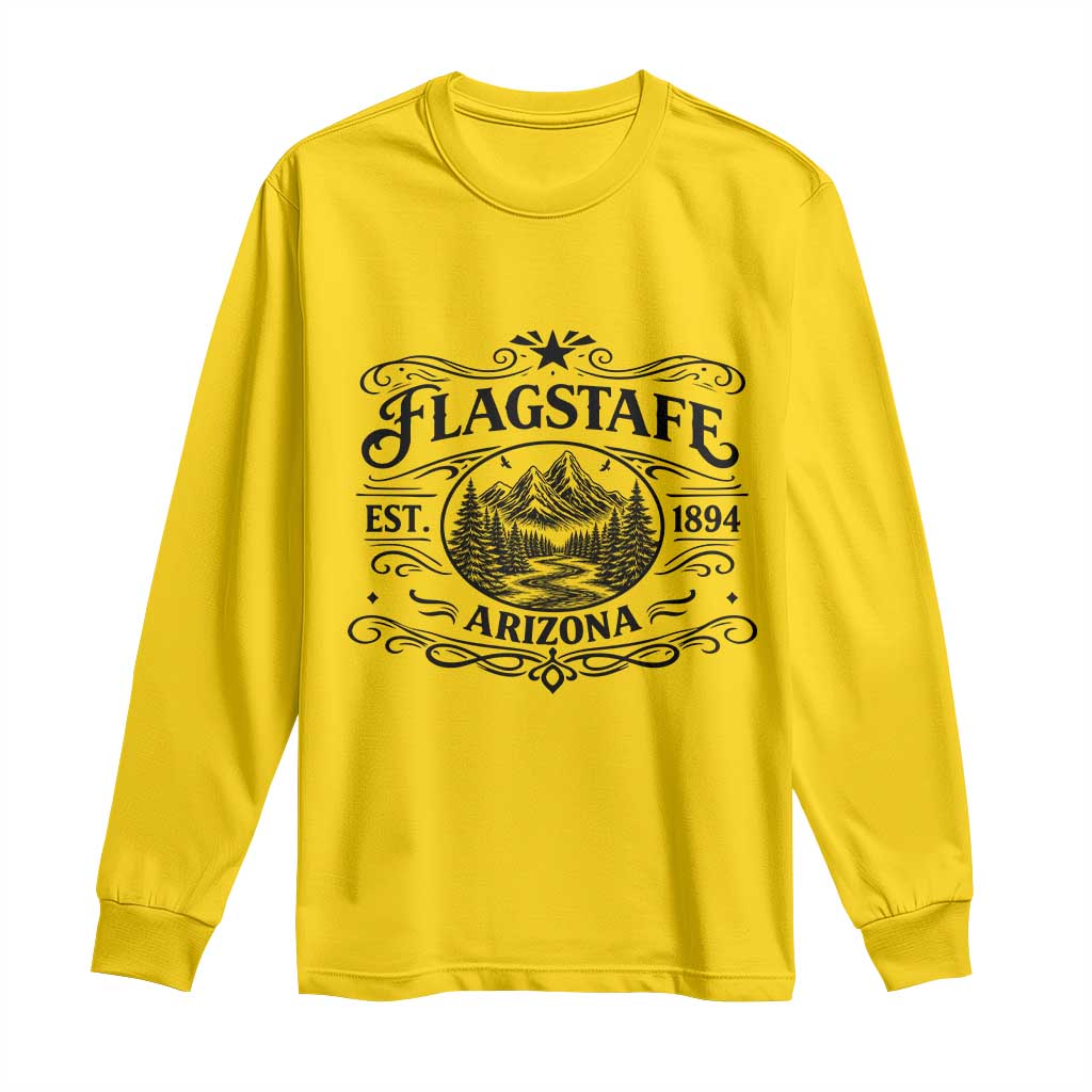 Vintage Flagstaff Landscape Adventure Long Sleeve Shirt Arizona Gift TS12 Daisy Print Your Wear