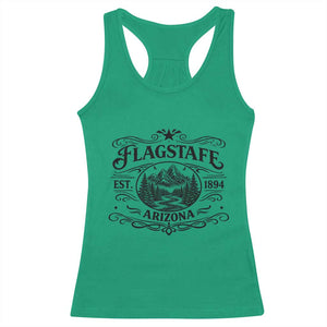 Vintage Flagstaff Landscape Adventure Racerback Tank Top Arizona Gift TS12 Irish Green Print Your Wear