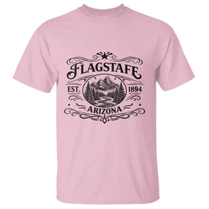 Vintage Flagstaff Landscape Adventure T Shirt Arizona Gift TS12 Light Pink Print Your Wear