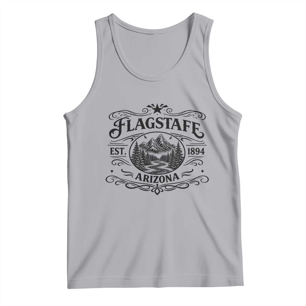 Vintage Flagstaff Landscape Adventure Tank Top Arizona Gift TS12 Athletic Heather Print Your Wear