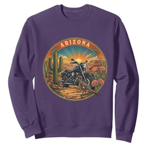 Arizona Pride Sweatshirt Adventure Scenic Journey Southwest USA TS12 Purple Print Your Wear
