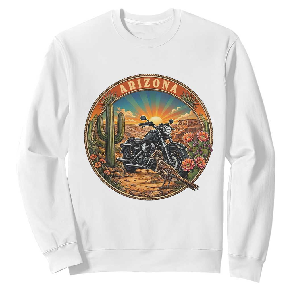Arizona Pride Sweatshirt Adventure Scenic Journey Southwest USA TS12 White Print Your Wear