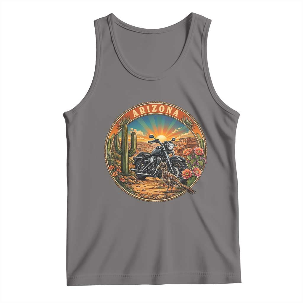 Arizona Pride Tank Top Adventure Scenic Journey Southwest USA TS12 Deep Heather Print Your Wear