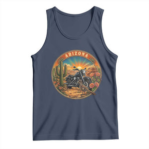 Arizona Pride Tank Top Adventure Scenic Journey Southwest USA TS12 Navy Print Your Wear