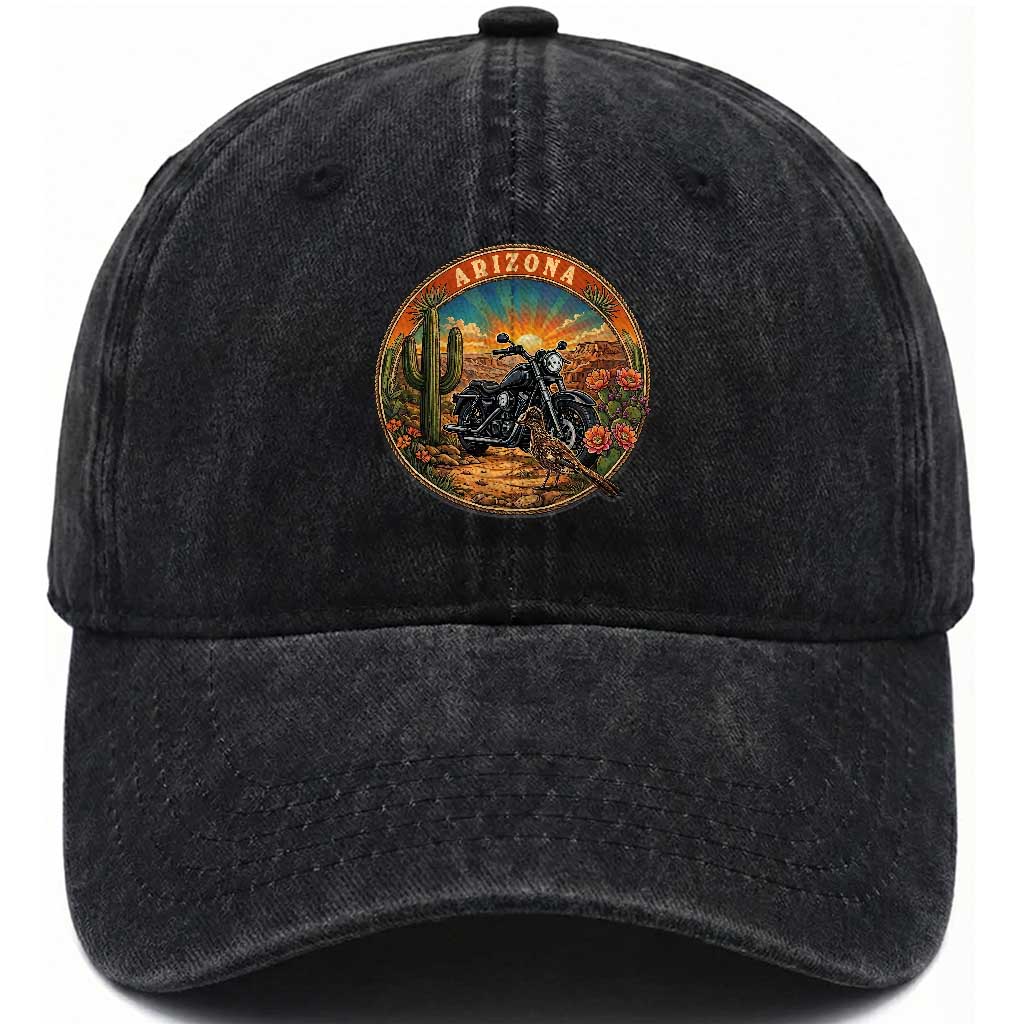 Arizona Pride Washed Cotton Baseball Cap Adventure Scenic Journey Southwest USA TS12 Print Your Wear