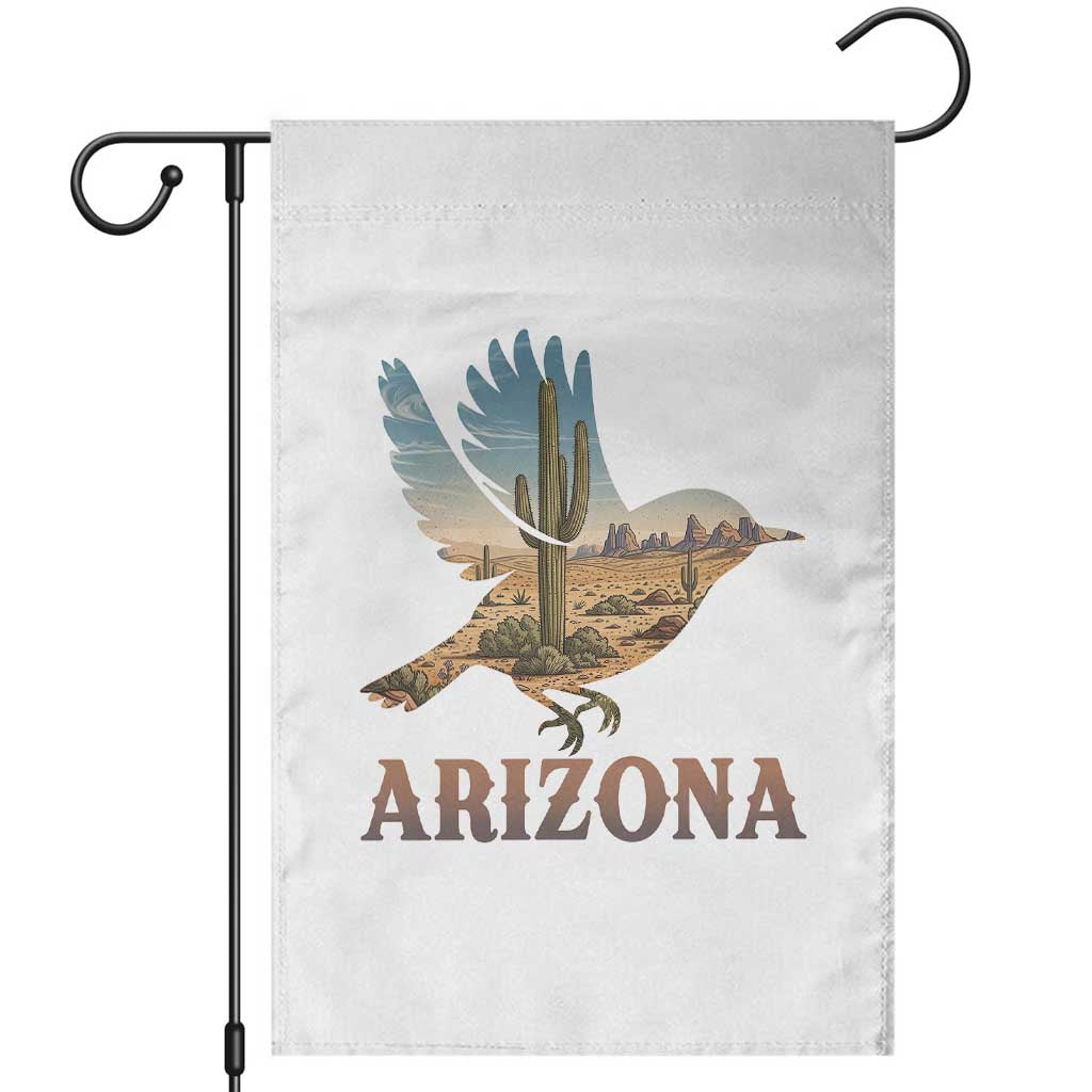 Arizona Desert Wren Bird Garden Flag Cactus Landscape Rustic Western TS12 Black Print Your Wear