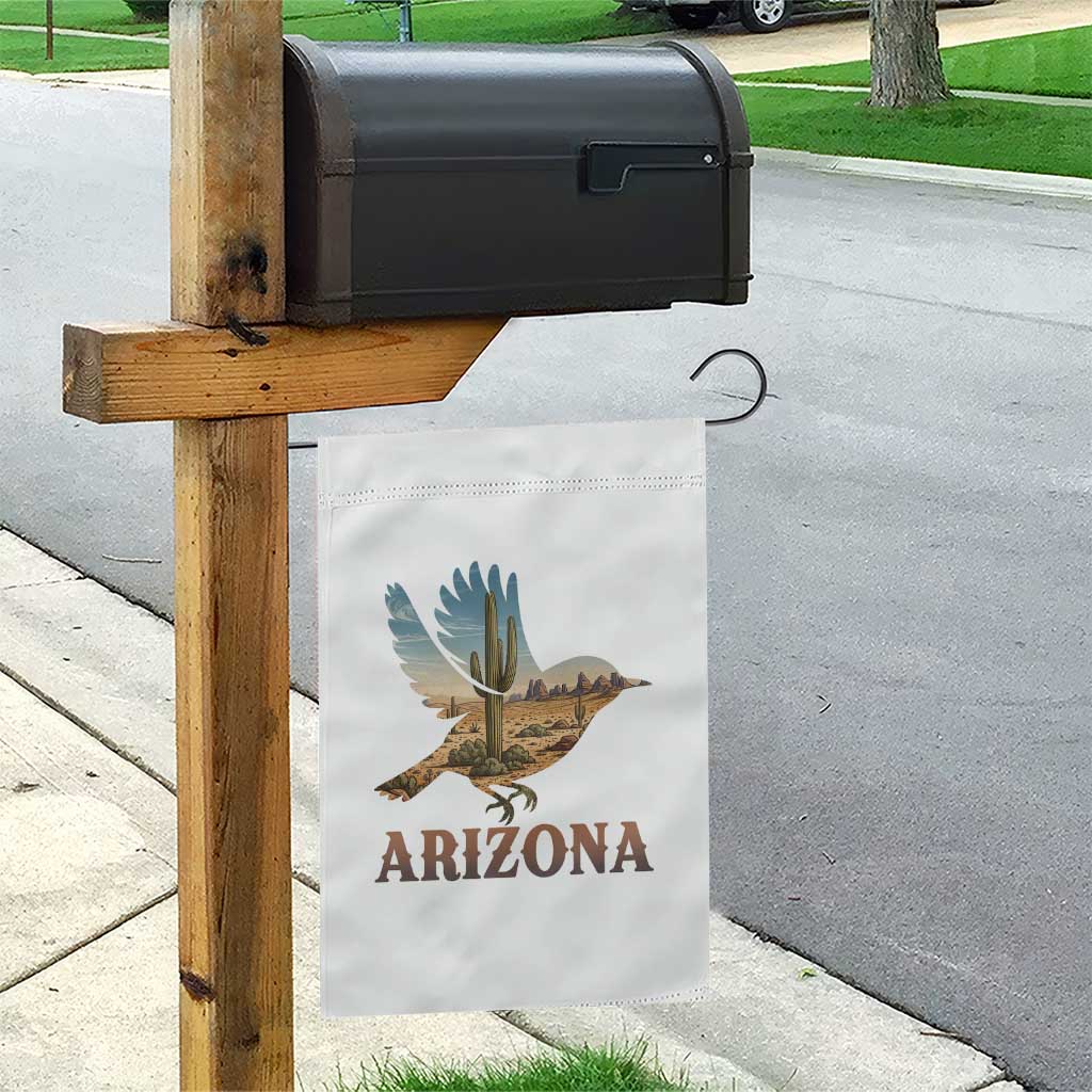 Arizona Desert Wren Bird Garden Flag Cactus Landscape Rustic Western TS12 Print Your Wear