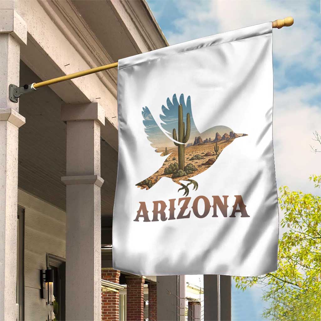 Arizona Desert Wren Bird Garden Flag Cactus Landscape Rustic Western TS12 Print Your Wear
