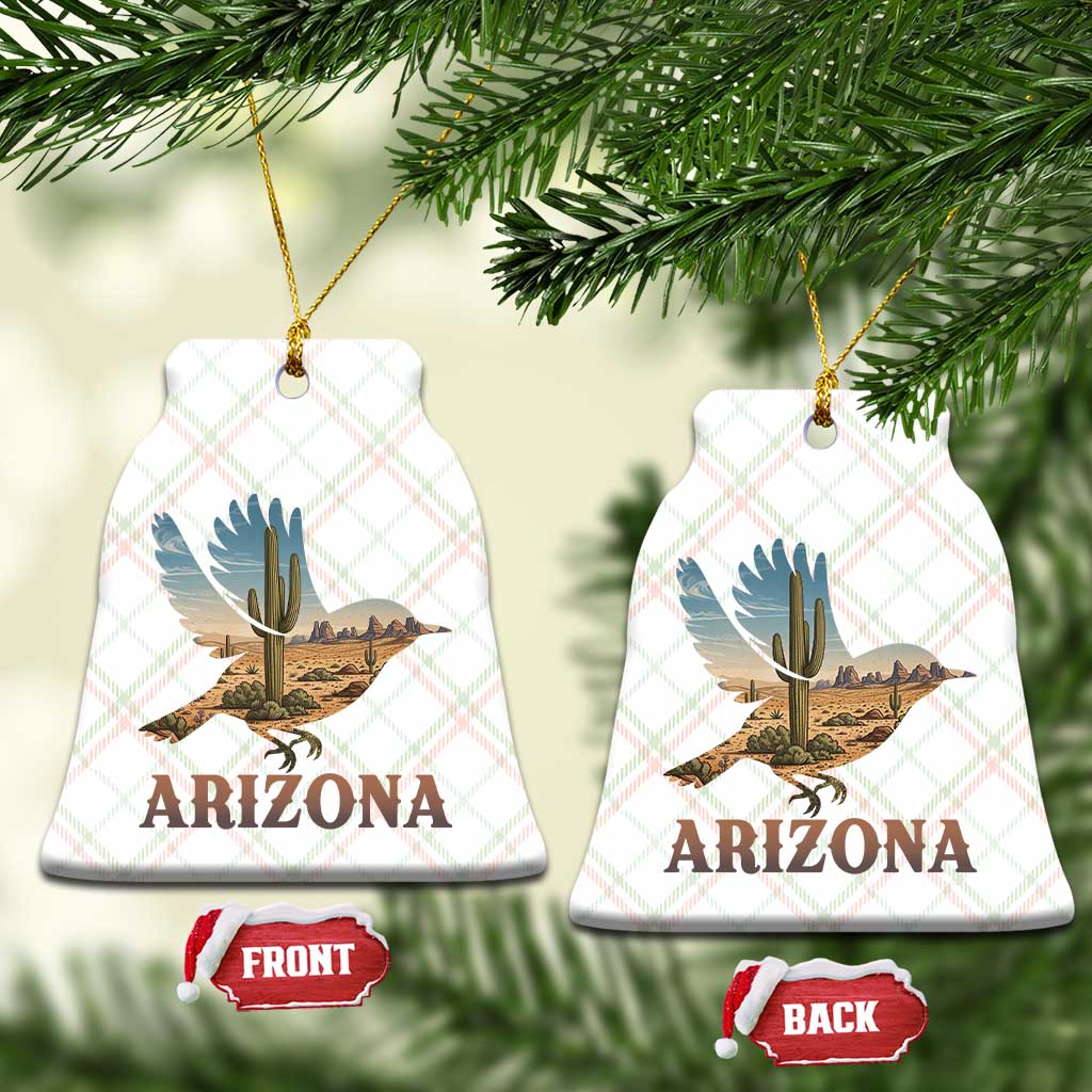 Arizona Desert Wren Bird Ceramic Ornament Cactus Landscape Rustic Western TS12 Print Your Wear
