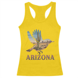 Arizona Desert Wren Bird Racerback Tank Top Cactus Landscape Rustic Western TS12 Daisy Print Your Wear