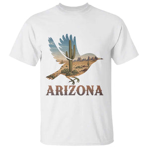 Arizona Desert Wren Bird T Shirt Cactus Landscape Rustic Western TS12 White Print Your Wear