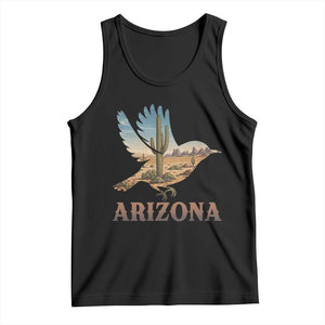 Arizona Desert Wren Bird Tank Top Cactus Landscape Rustic Western TS12 Black Print Your Wear