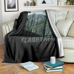 San Francisco Peaks Flagstaff Arizona Throw Blanket Vintage Mountain Landscape Gift TS12 Print Your Wear