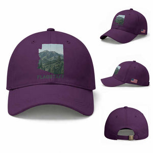 San Francisco Peaks Flagstaff Arizona Baseball Cap Vintage Mountain Landscape Gift TS12 Baseball Cap Universal Fit Purple Print Your Wear