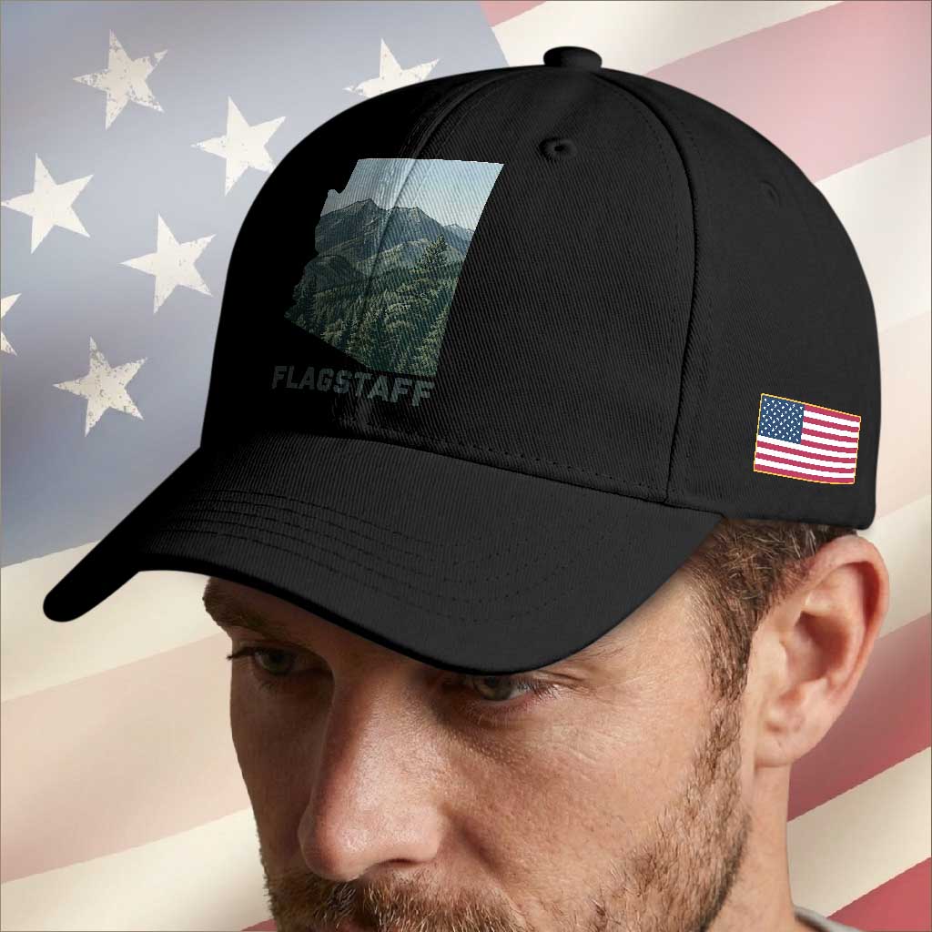 San Francisco Peaks Flagstaff Arizona Baseball Cap Vintage Mountain Landscape Gift TS12 Print Your Wear