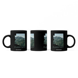 San Francisco Peaks Flagstaff Arizona Coffee Mug Vintage Mountain Landscape Gift TS12 Print Your Wear