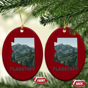 San Francisco Peaks Flagstaff Arizona Ceramic Ornament Vintage Mountain Landscape Gift TS12 Print Your Wear
