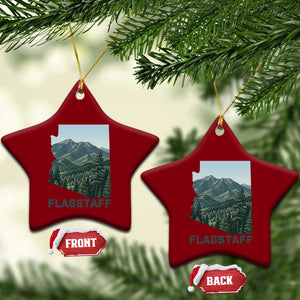 San Francisco Peaks Flagstaff Arizona Ceramic Ornament Vintage Mountain Landscape Gift TS12 Print Your Wear