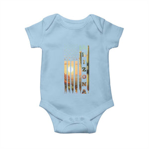 Patriotic Arizona State Flag Baby Onesie Southwest Landscape Gift TS12 Light Blue Print Your Wear