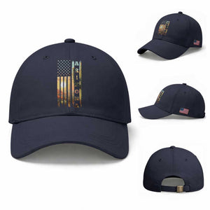 Patriotic Arizona State Flag Baseball Cap Southwest Landscape Gift TS12 Baseball Cap Universal Fit Navy Print Your Wear