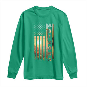 Patriotic Arizona State Flag Long Sleeve Shirt Southwest Landscape Gift TS12 Irish Green Print Your Wear