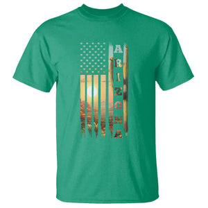 Patriotic Arizona State Flag T Shirt Southwest Landscape Gift TS12 Irish Green Print Your Wear