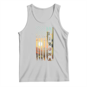 Patriotic Arizona State Flag Tank Top Southwest Landscape Gift TS12 Ash Print Your Wear