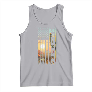 Patriotic Arizona State Flag Tank Top Southwest Landscape Gift TS12 Athletic Heather Print Your Wear