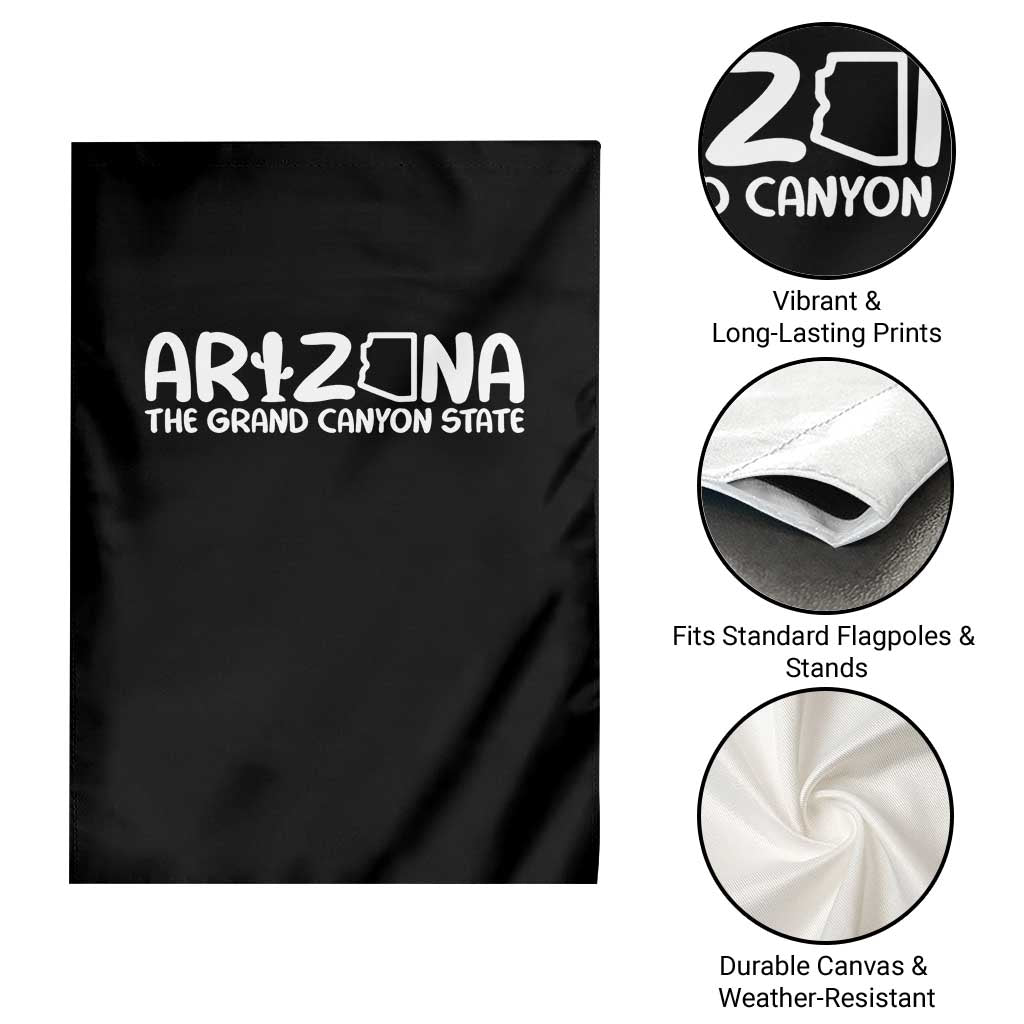 Arizona State Pride Garden Flag The Grand Canyon State Souvenir TS12 Print Your Wear