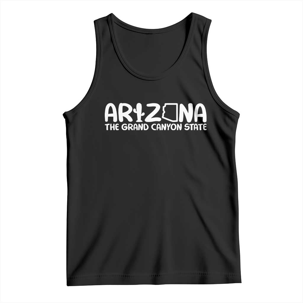 Arizona State Pride Tank Top The Grand Canyon State Souvenir TS12 Black Print Your Wear