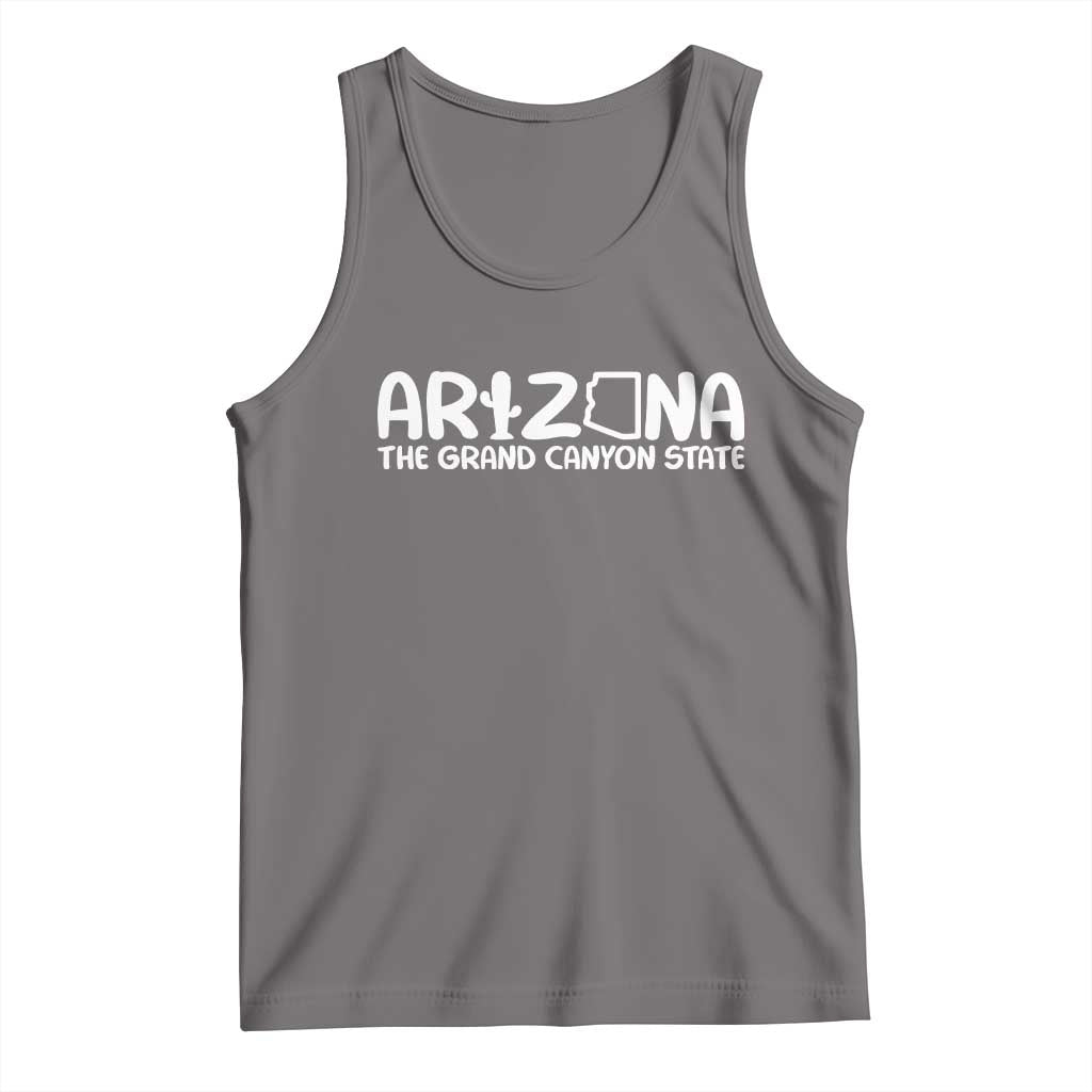 Arizona State Pride Tank Top The Grand Canyon State Souvenir TS12 Deep Heather Print Your Wear