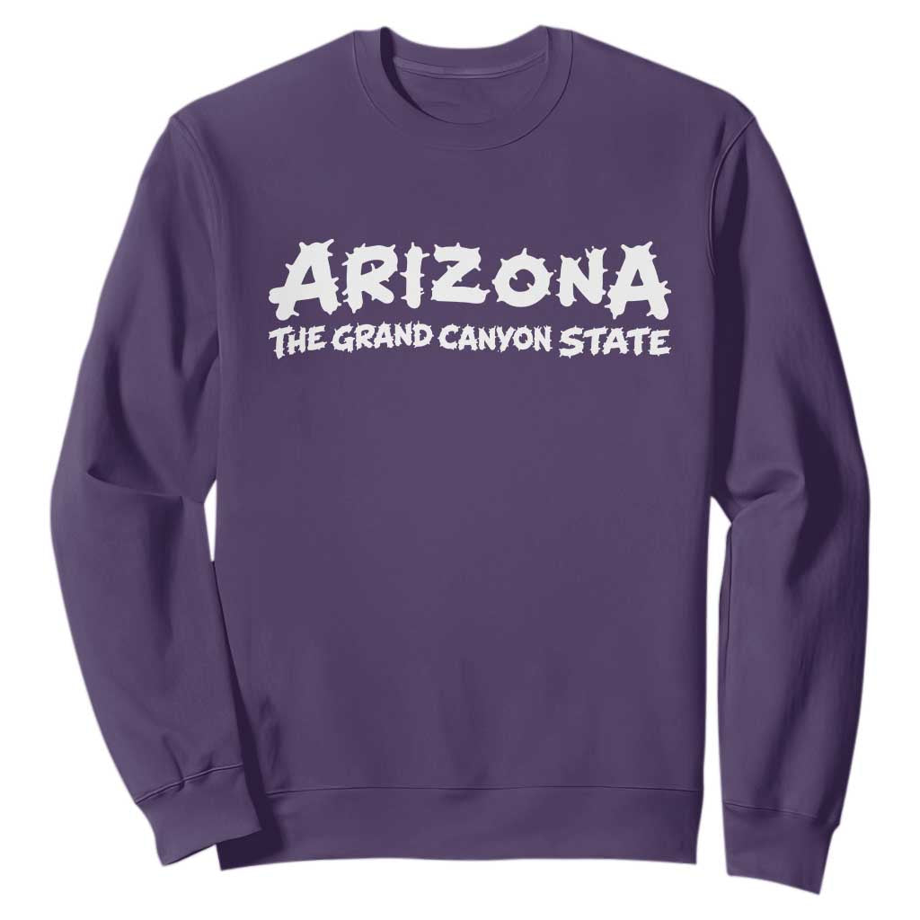 Southwest Soul Arizonan Heritage Sweatshirt The Grand Canyon State Souvenir TS12 Purple Print Your Wear