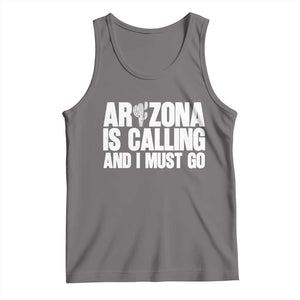 Arizona Is Calling And I Must Go Tank Top Gift For Arizona Lover TS12 Deep Heather Print Your Wear