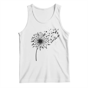 Protect Your Skin Tank Top Melanoma Awareness Dandelion Gift TS12 White Print Your Wear