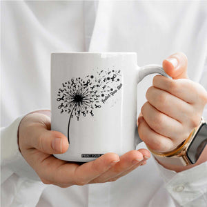 Protect Your Skin Coffee Mug Melanoma Awareness Dandelion Gift TS12 Print Your Wear