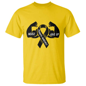 Melanoma Awareness Warrior T Shirt Never Give Up TS12 Daisy Print Your Wear