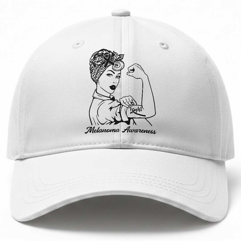 Melanoma Awareness Strong Woman Baseball Cap Feminist Warrior TS12 Print Your Wear
