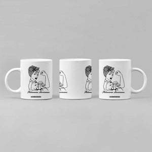 Melanoma Awareness Strong Woman Coffee Mug Feminist Warrior TS12 Print Your Wear