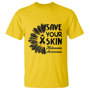 Skin Cancer Fighter T Shirt Save Your Skin TS12 Daisy Print Your Wear